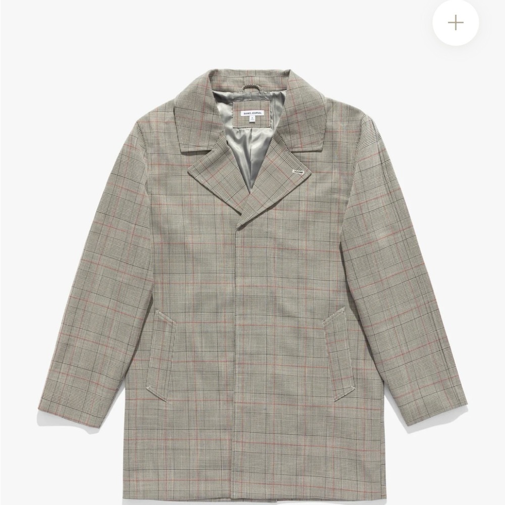 Banks Journal Size Small Downtown Check Trench Jacket (Men’s)